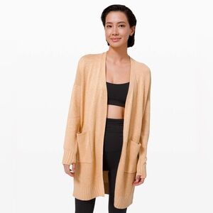 Lululemon Sincerely Yours Wrap Sweater size S